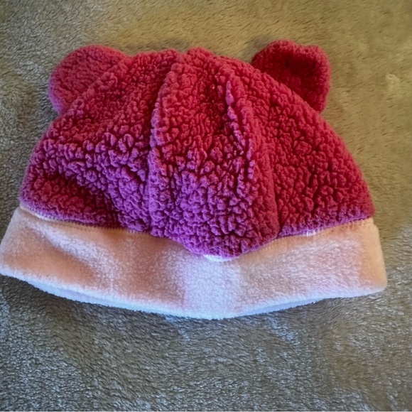 Columbia Pink Toddler Fleece Hat - Picture 2 of 3